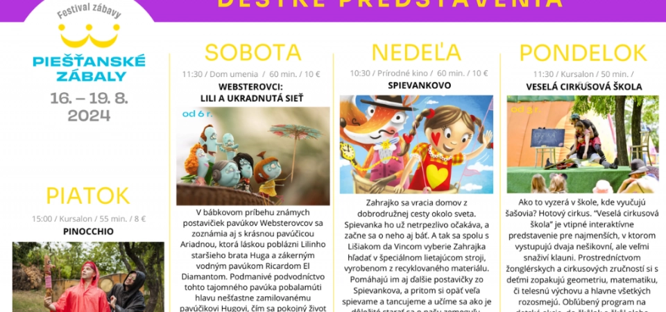 Program pre deti